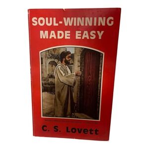 Soul-Winning Made Easy C. S.‎ Lovett 1978 Paperback Personal Christianity Vtg